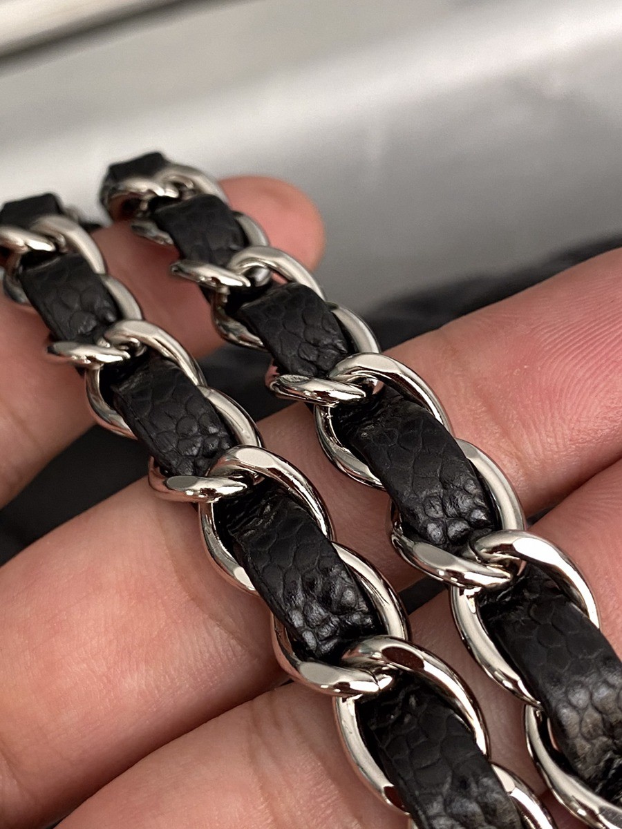 CF25荔枝紋牛皮黑銀_14