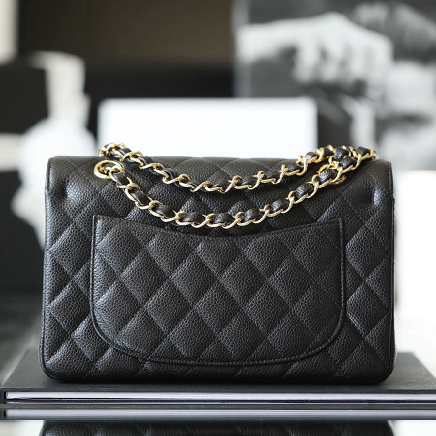 CF23荔枝紋牛皮 黑金_5