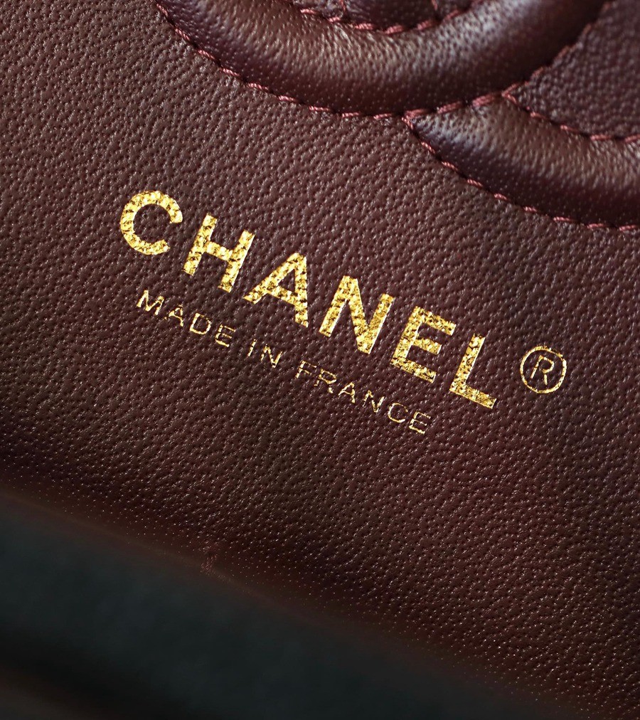 CF23荔枝紋牛皮 黑金_9