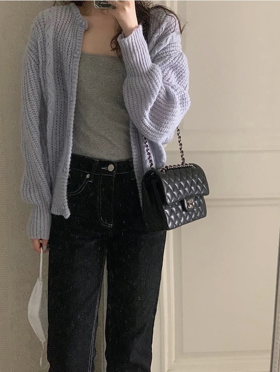 CF23荔枝紋牛皮 黑銀_12