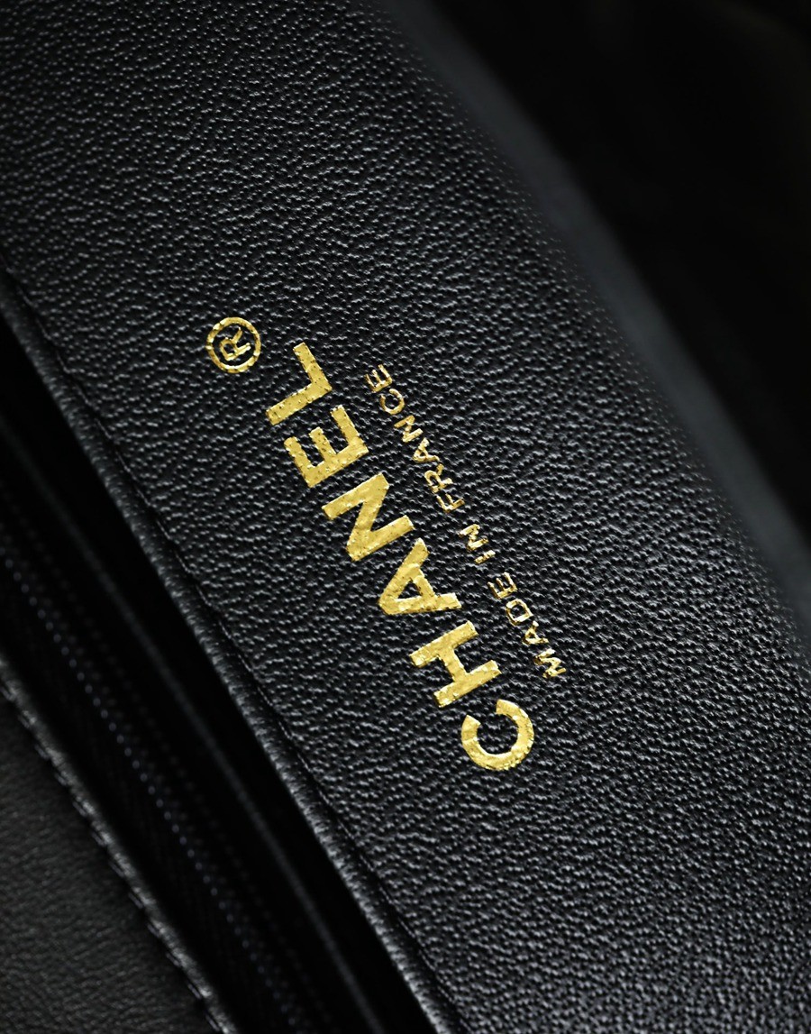 CF Mini 經典款 小羊皮 黑金_7