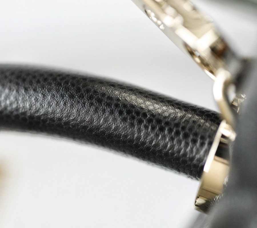 Coco Handle 荔枝紋牛皮29CM 淡金扣_5