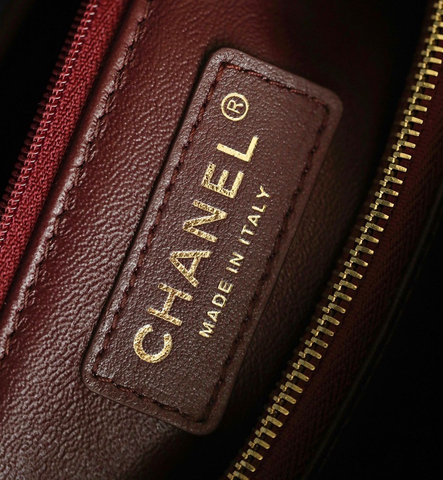 Coco Handle 荔枝紋牛皮29CM 淡金扣_8