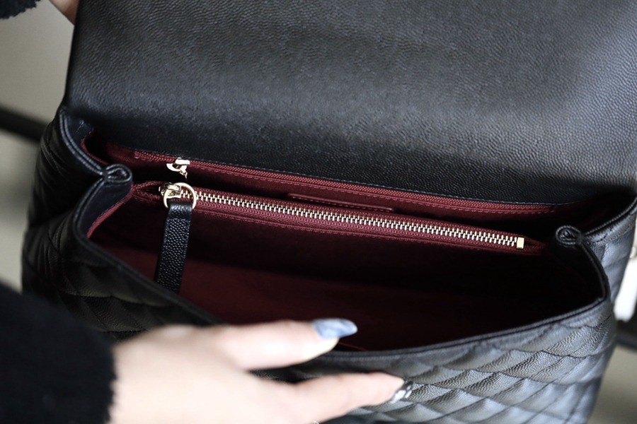 Coco Handle 蜥蜴紋手柄29CM 黑色_3