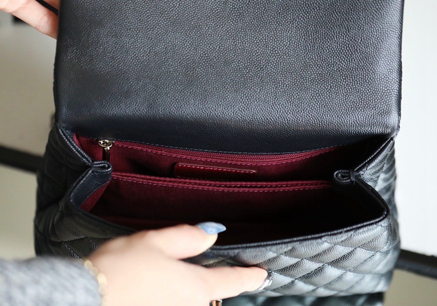 Coco Handle 蜥蜴紋手柄24CM 黑色_5