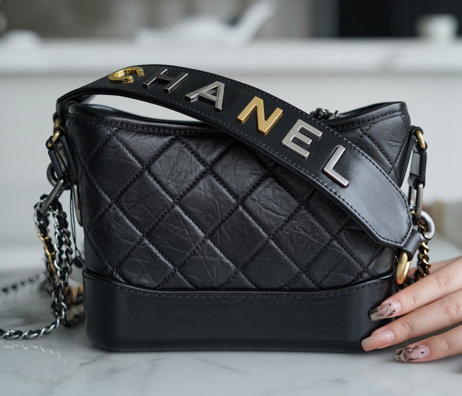 經典流浪包 黑色 20CM_1