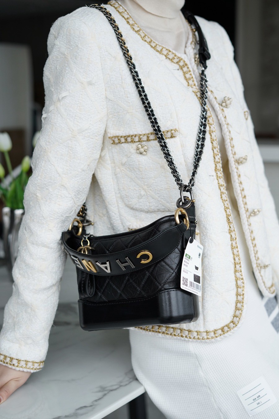 經典流浪包 黑色 20CM_14