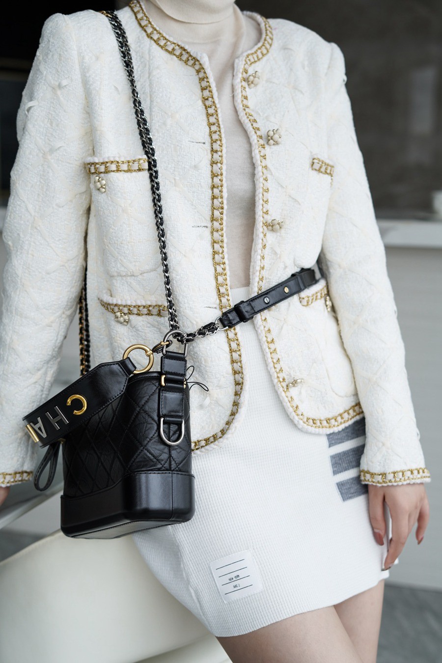 經典流浪包 黑色 20CM_17