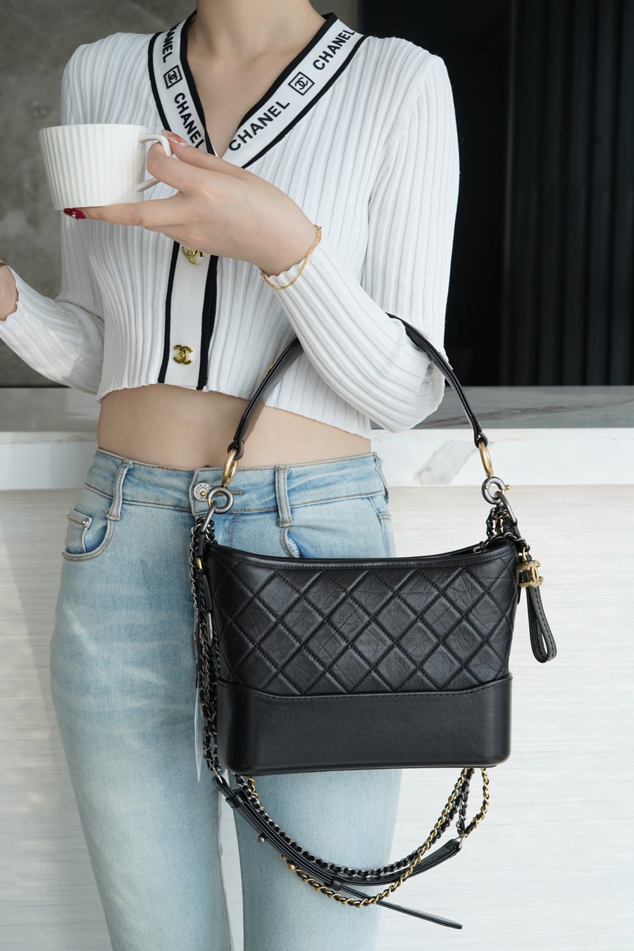 經典流浪包 黑色 28CM_14