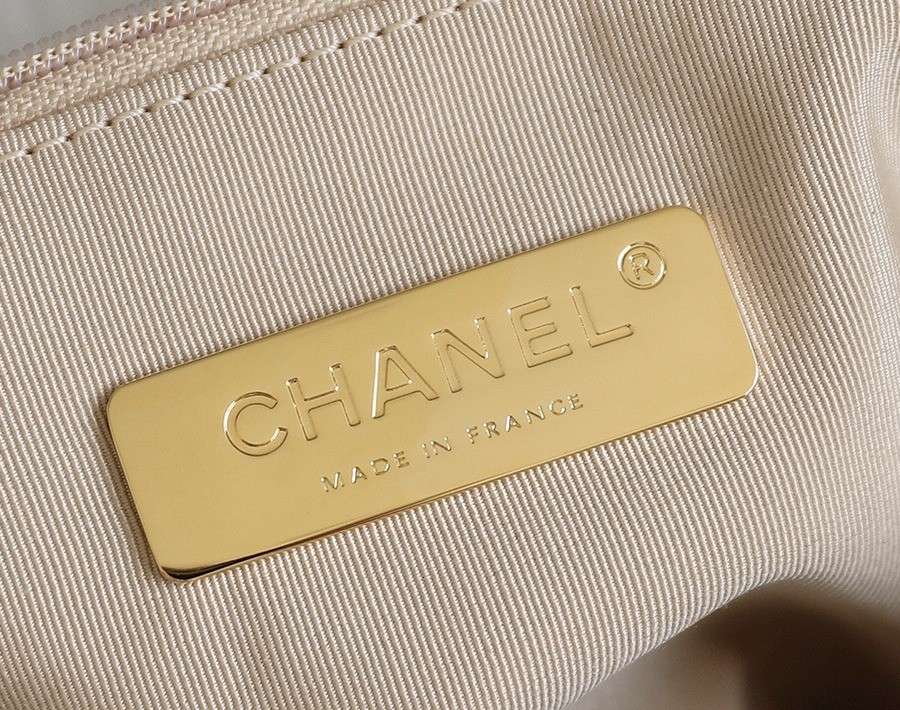 19Bag 白色 金扣 30CM_8