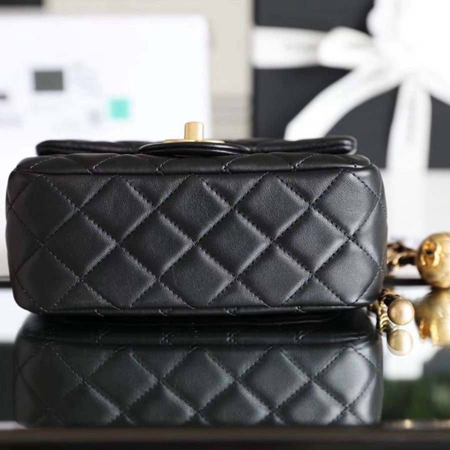 CF 23S 金球方胖子 羊皮 黑色 金扣_6