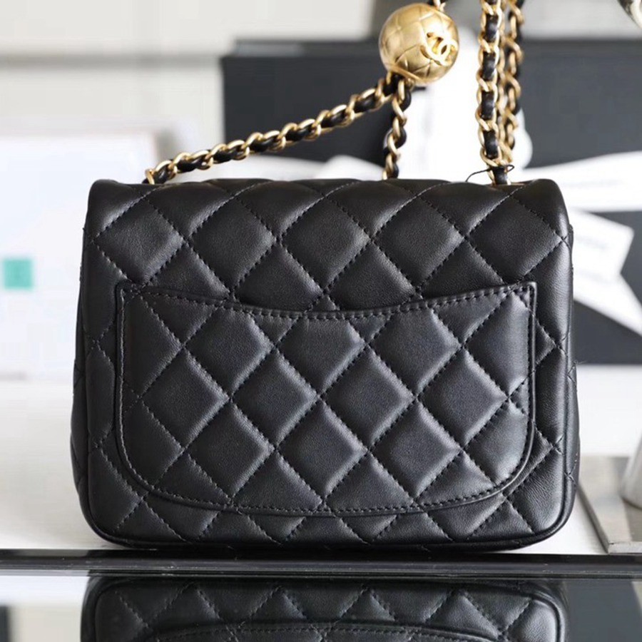 CF 23S 金球方胖子 羊皮 黑色 金扣_2