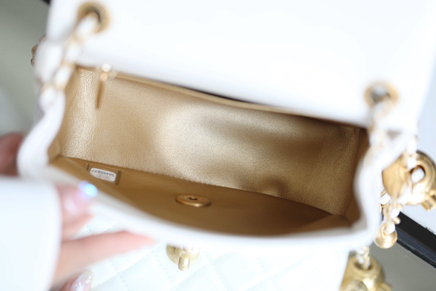 CF 23S 金球方胖子 羊皮 白色 金扣_3