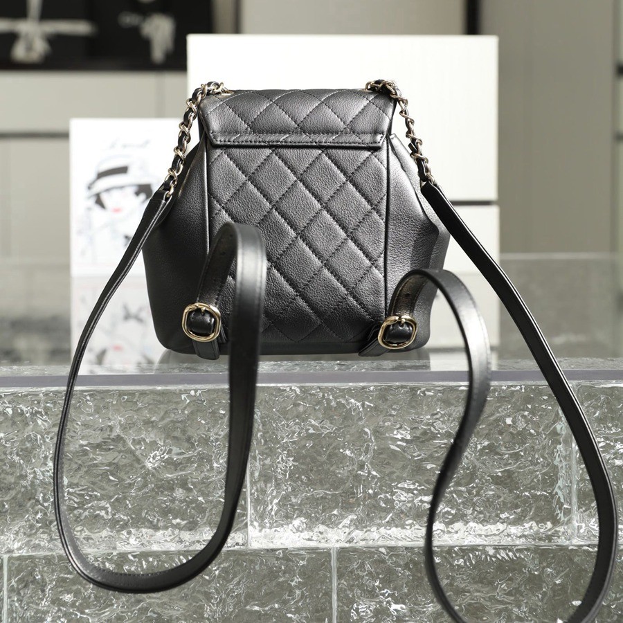 23C Duma雙肩包 黑色 小號_4