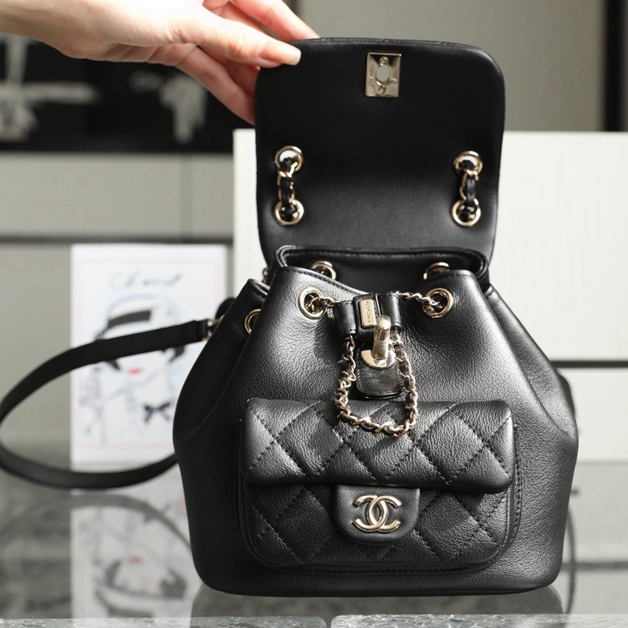 23C Duma雙肩包 黑色 小號_6