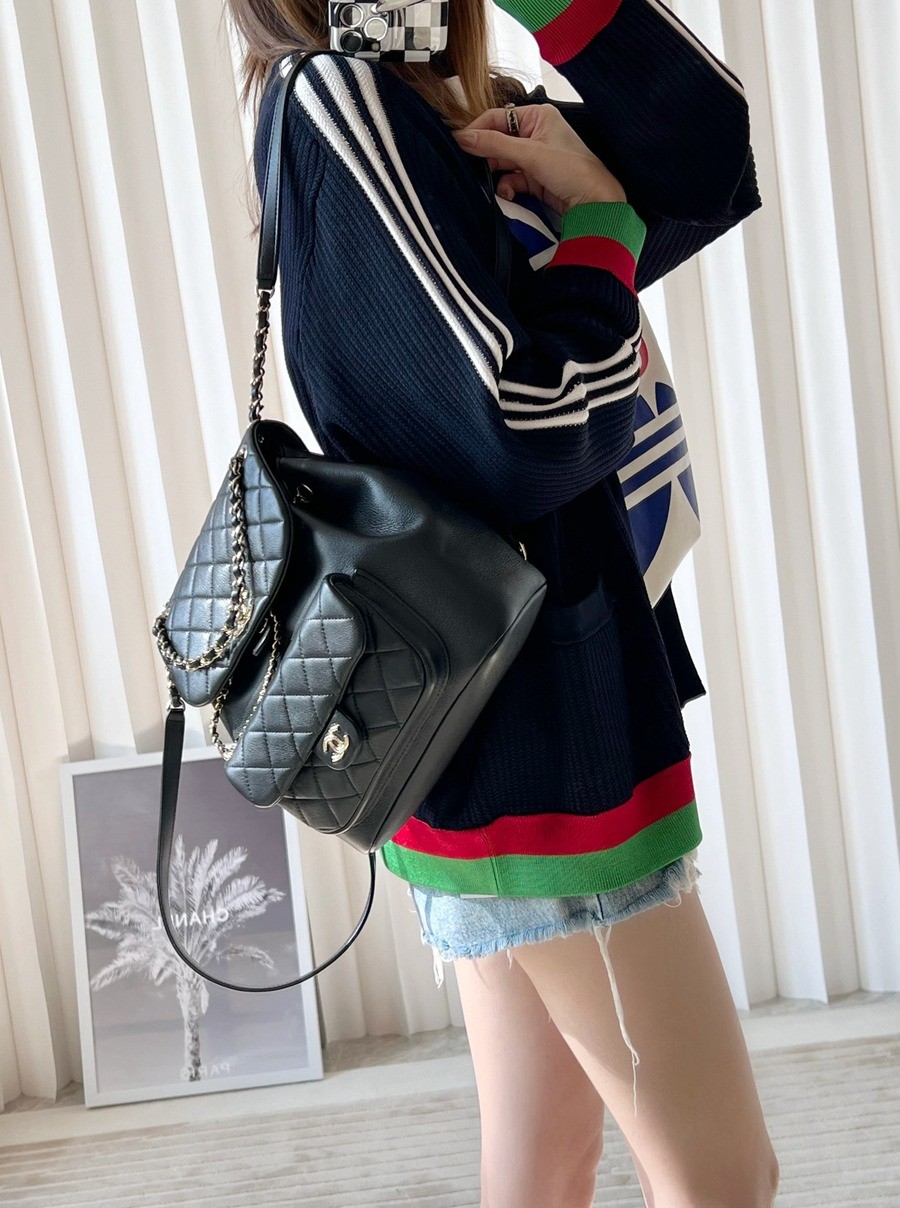 23C Duma雙肩包 黑色 大號_13