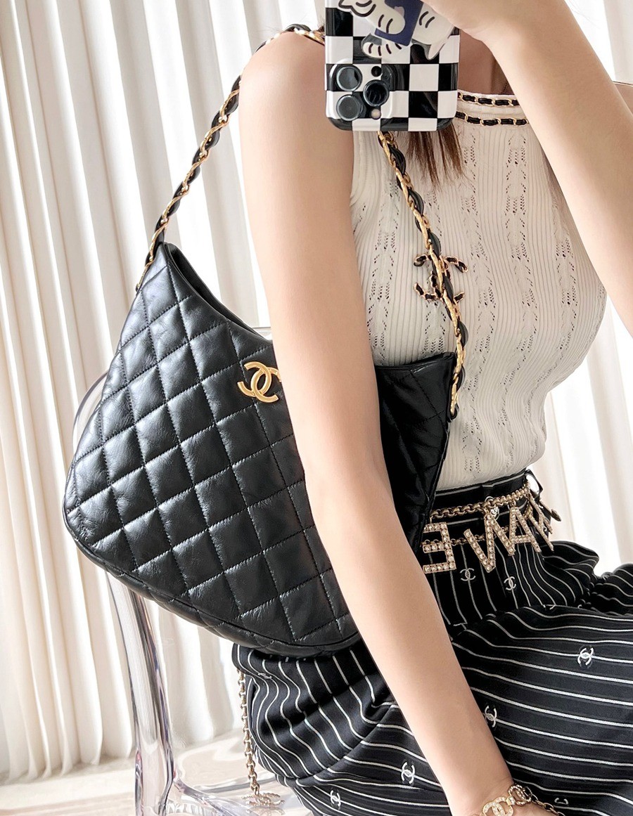 22K Hobo 大號腋下包 黑色_12