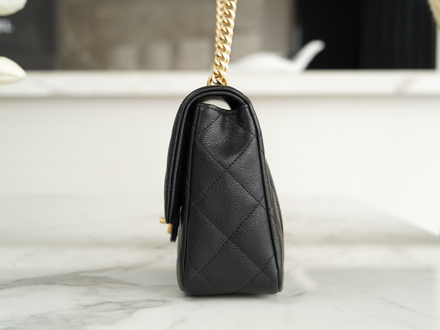 23P 愛心調節扣 黑色金扣 大號荔枝紋牛皮_2