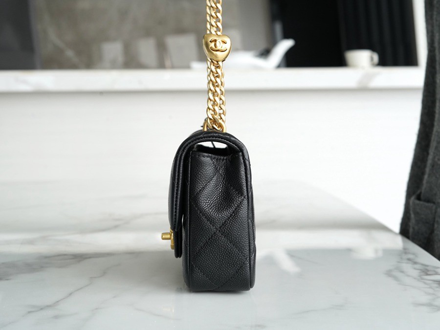 23P 愛心調節扣mini 黑色_4