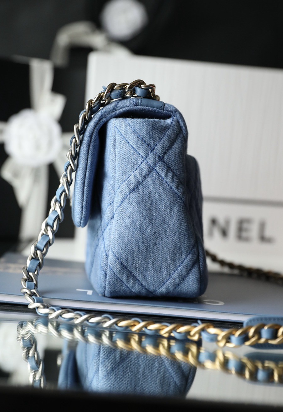 19Bag 丹寧牛仔 淺色 26CM_2