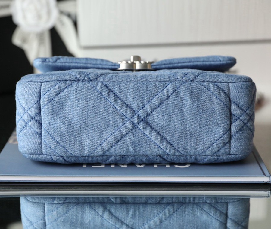 19Bag 丹寧牛仔 淺色 26CM_5