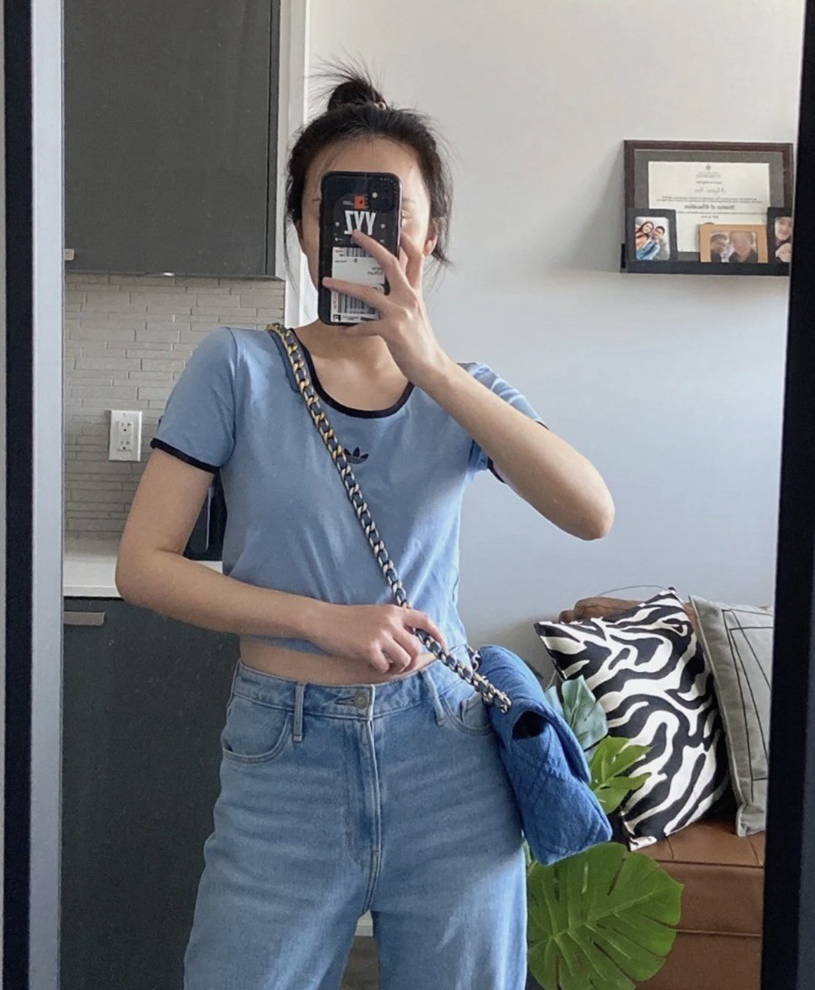 19Bag 丹寧牛仔 淺色 26CM_13