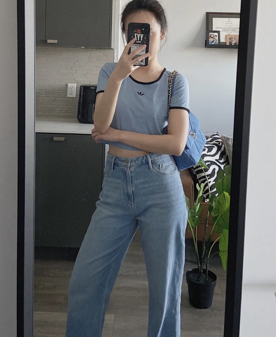 19Bag 丹寧牛仔 淺色 26CM_12