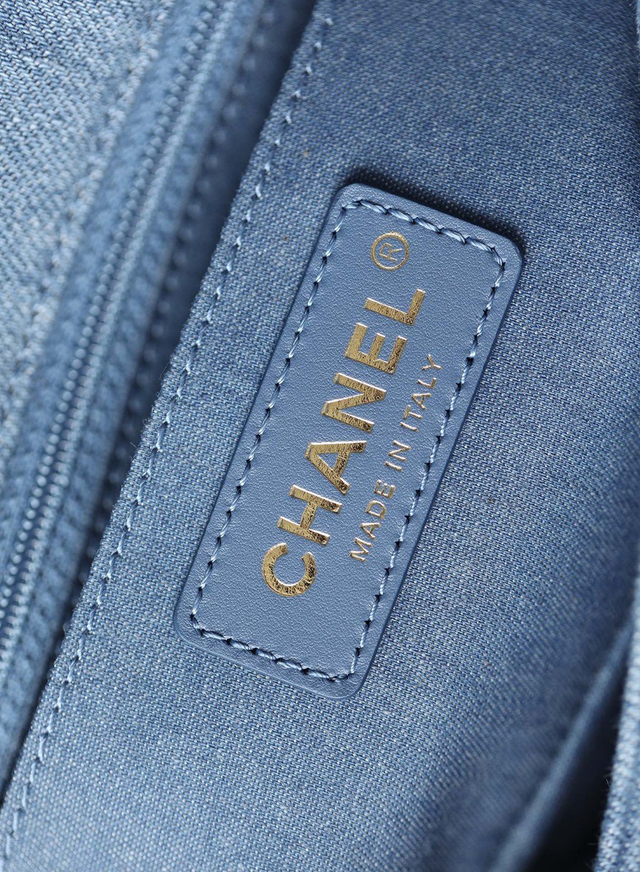 CF 經典款 金球 Mini 牛仔藍 金扣_9