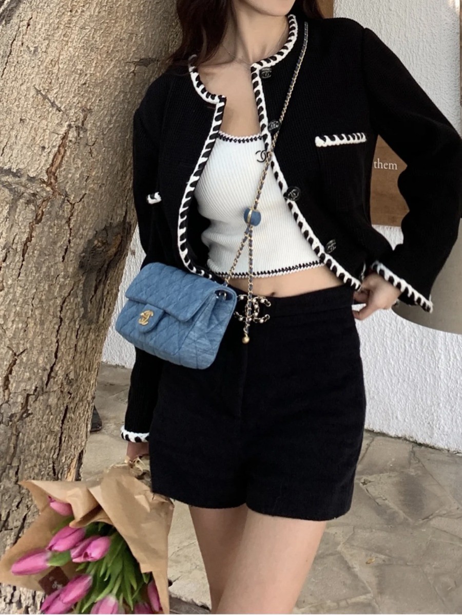 CF 經典款 金球 Mini 牛仔藍 金扣_7