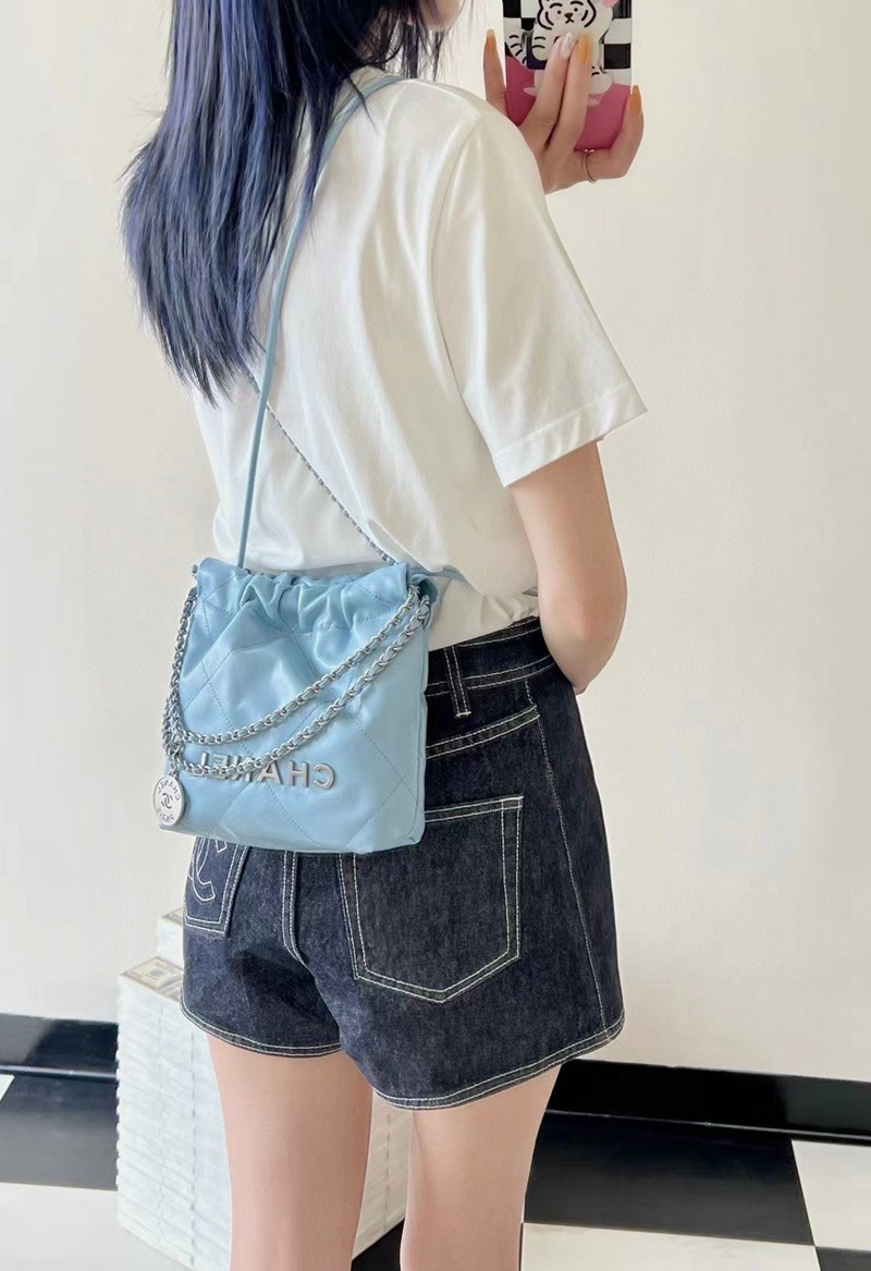 22Bag mini 藍銀_10