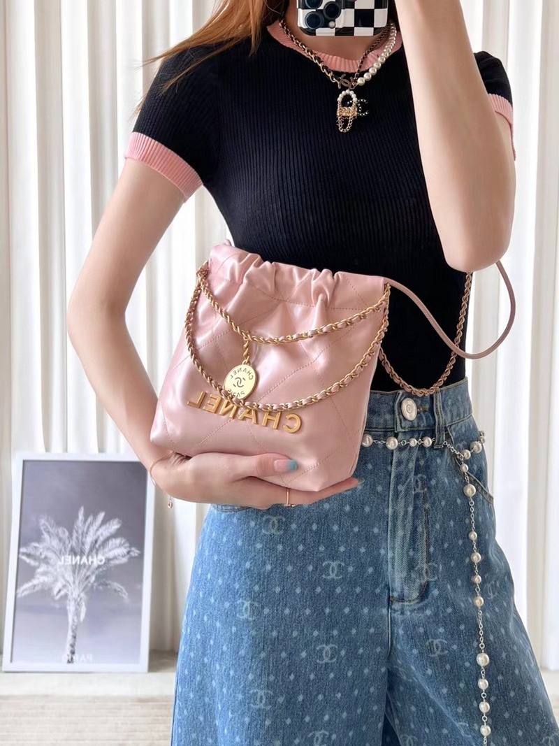 22Bag mini 櫻花粉_14