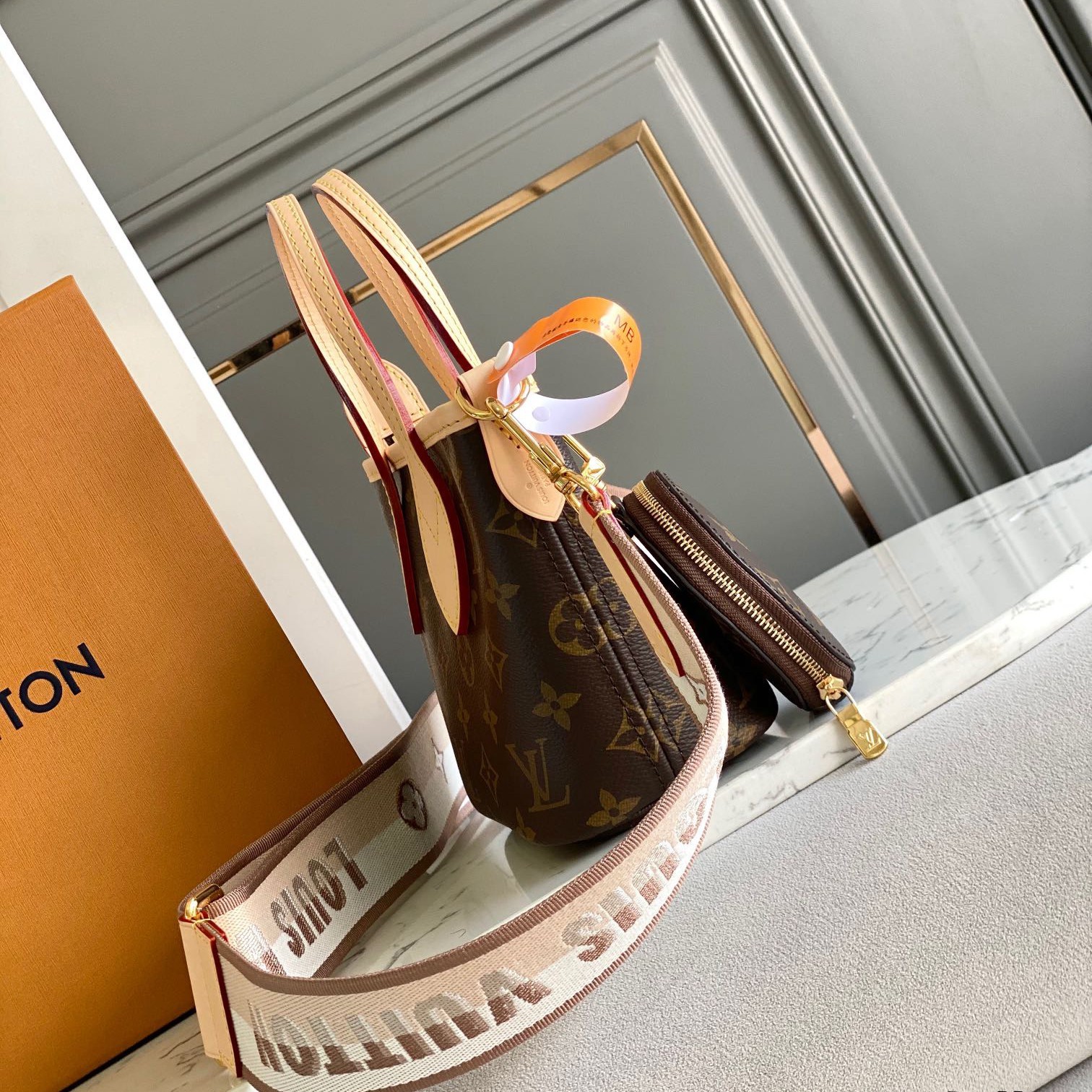 M46705 Neverfull BB 手袋_2