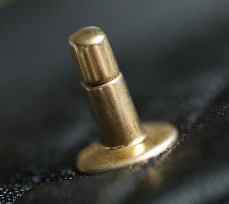 CF Mini handle 牛皮 黑色 金扣_12