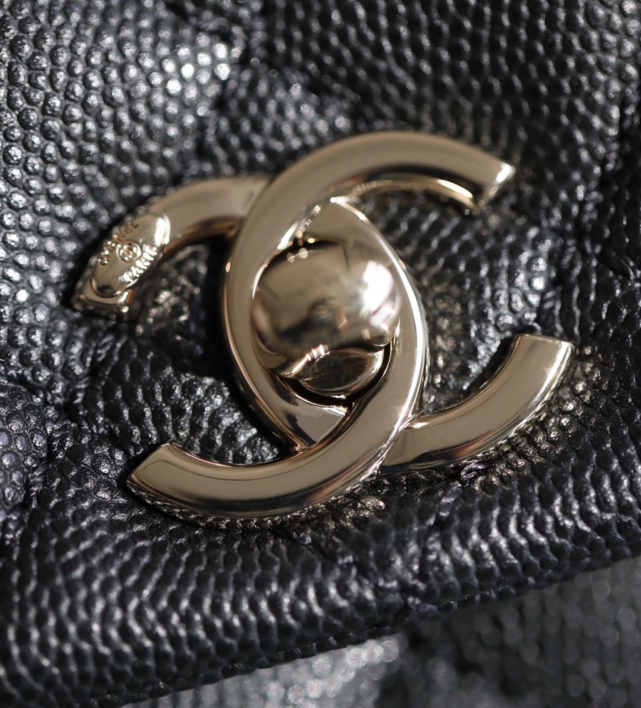 Coco Handle 黑色 棗紅蜥蜴紋手腕19CM 淡金扣_2