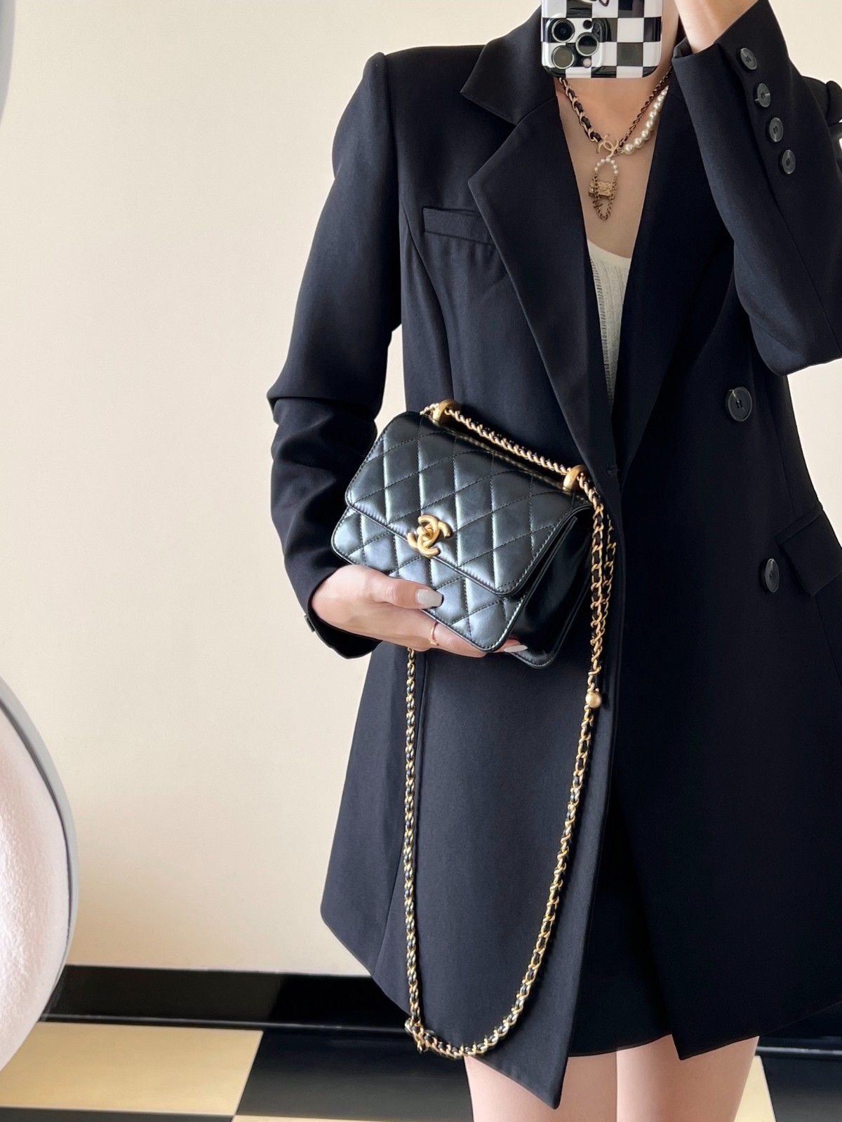 小香 24C雙金珠WOC_16