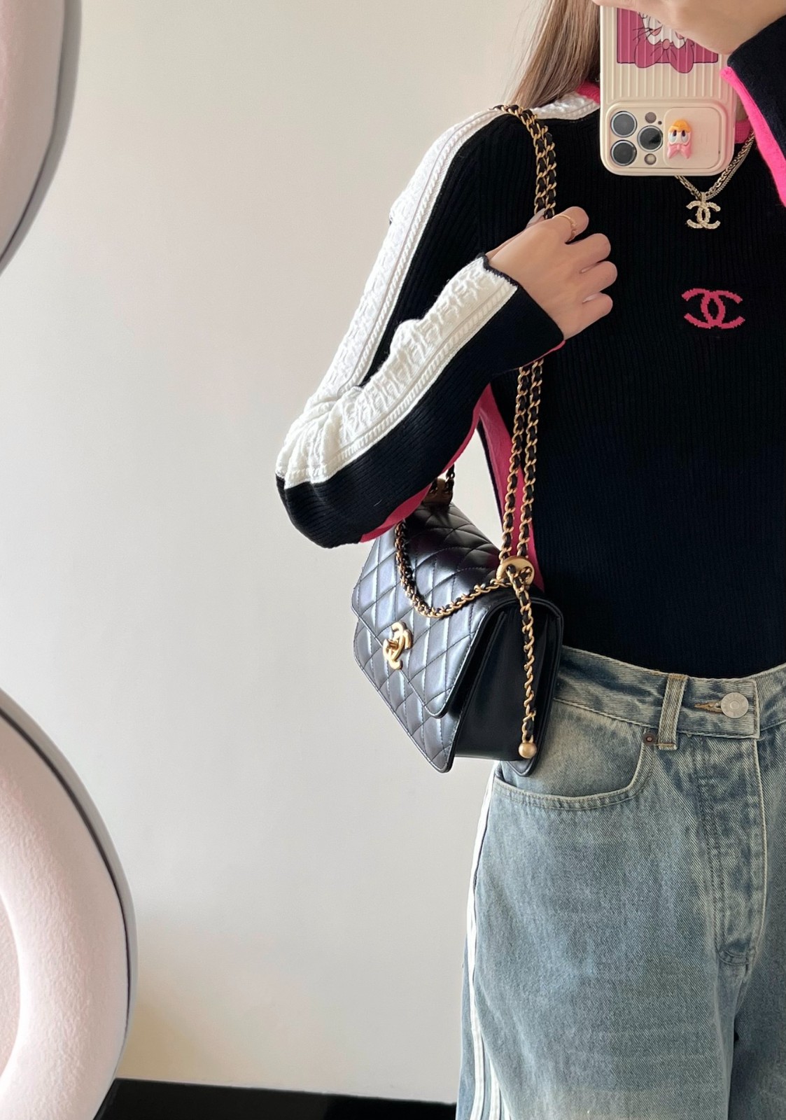 小香 24C雙金珠WOC_12