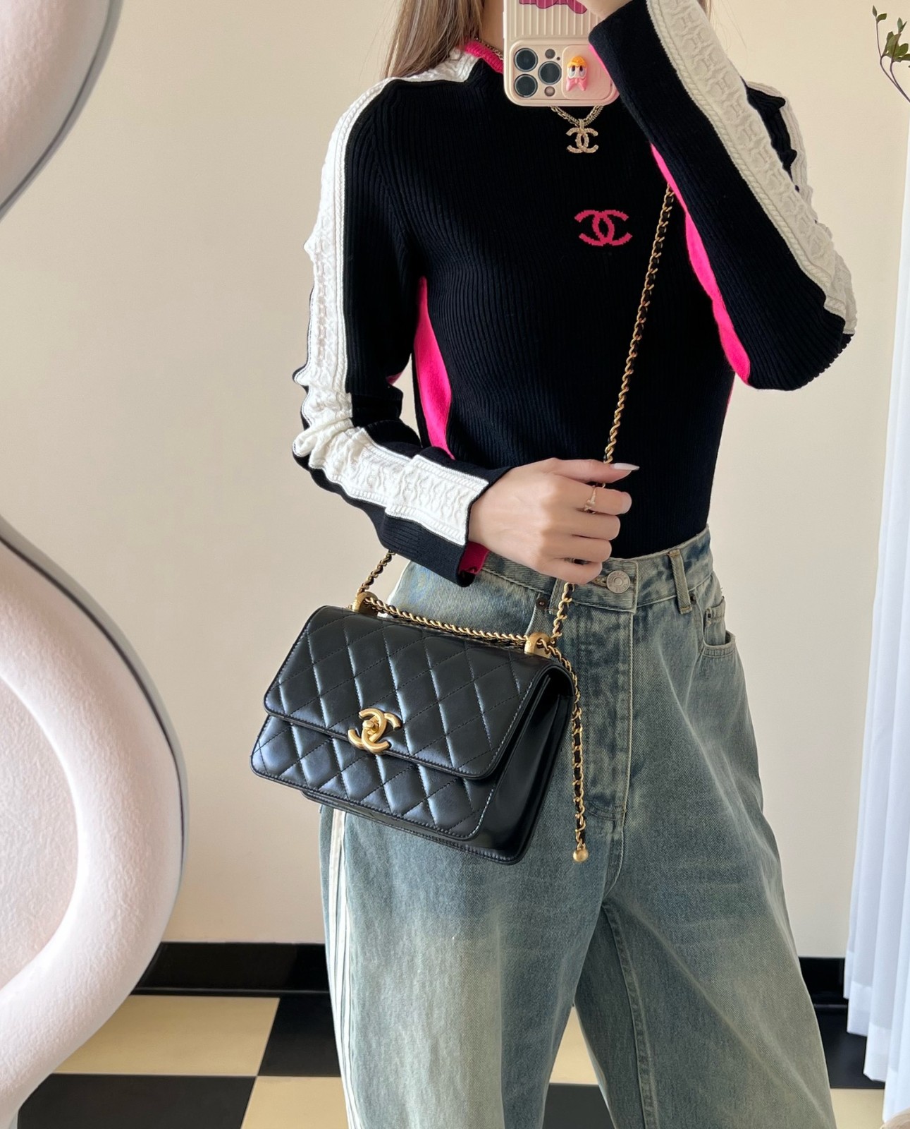 小香 24C雙金珠WOC_13