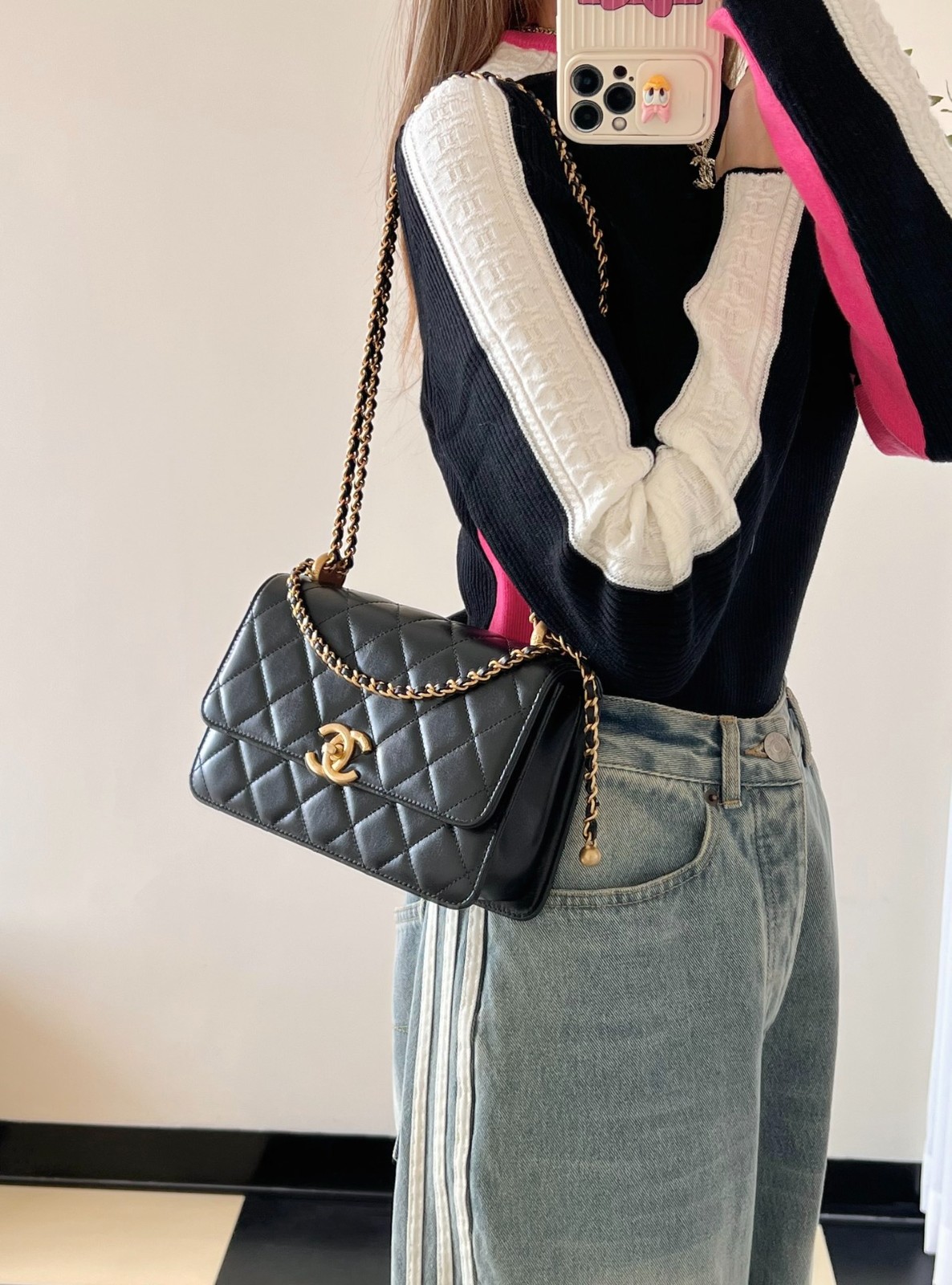 小香 24C雙金珠WOC_11