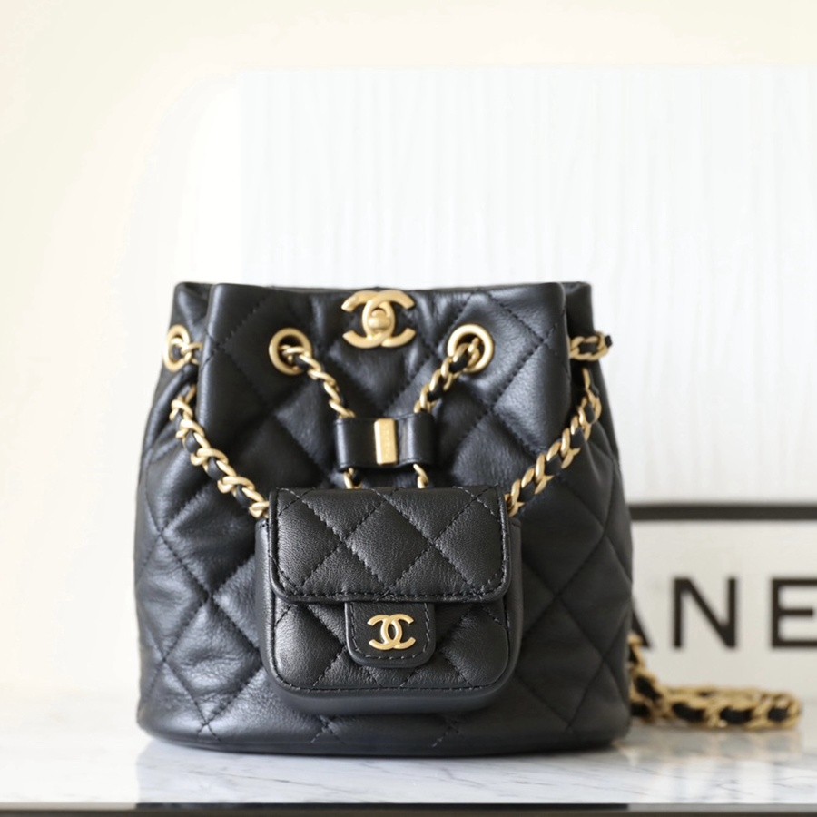 小香 23A 子母雙肩背包 黑色_1