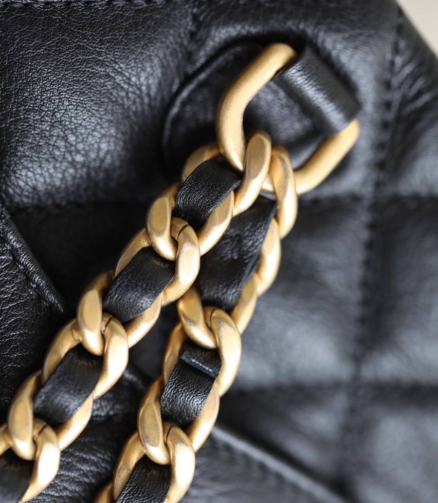 小香 23A 子母雙肩背包 黑色_12