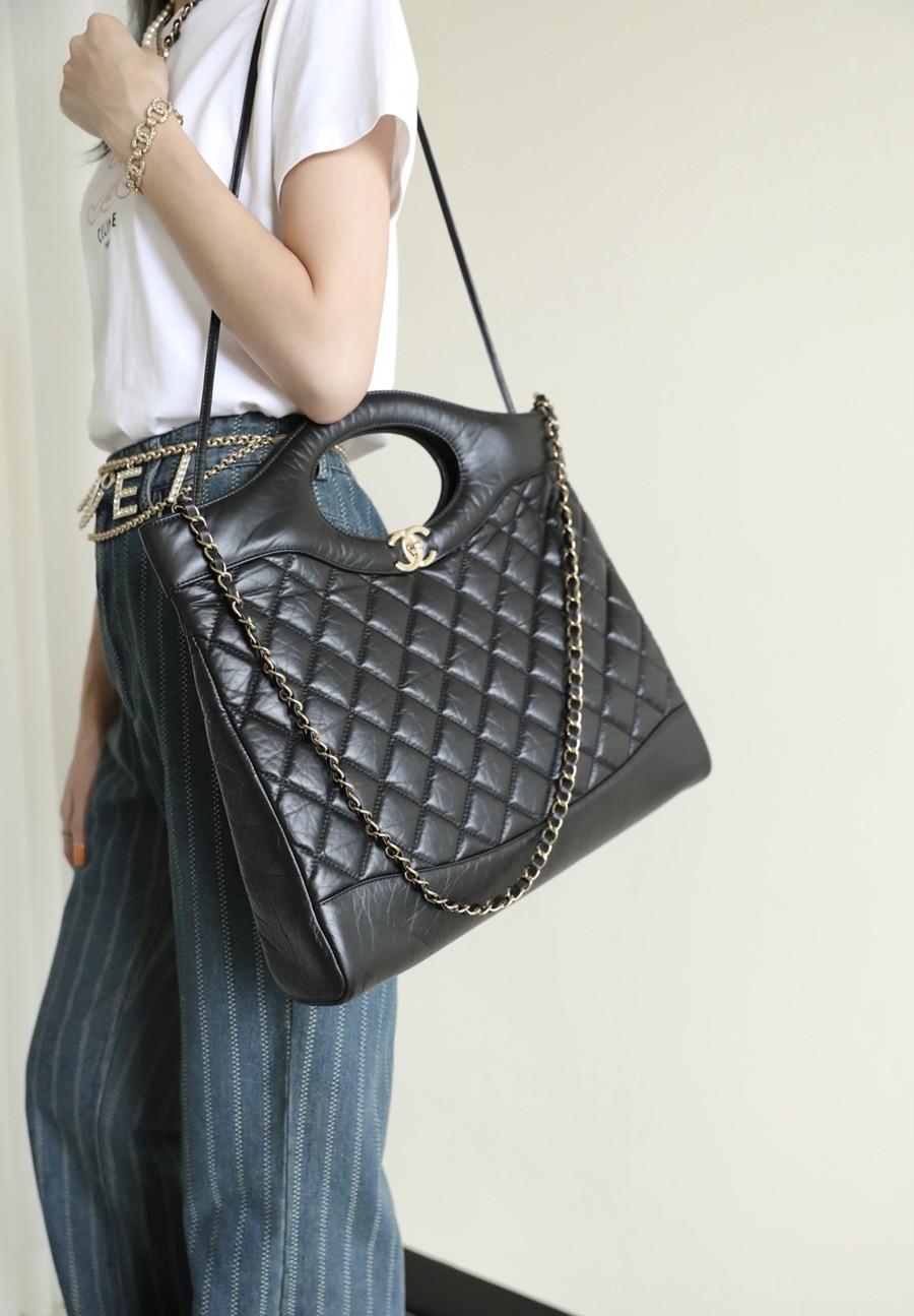 小香 23A 31Bag購物袋 黑色 大號_21