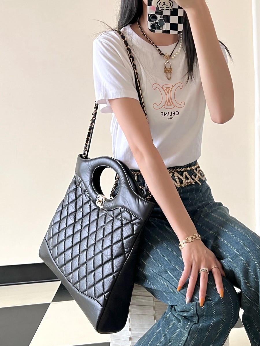 小香 23A 31Bag購物袋 黑色 大號_20