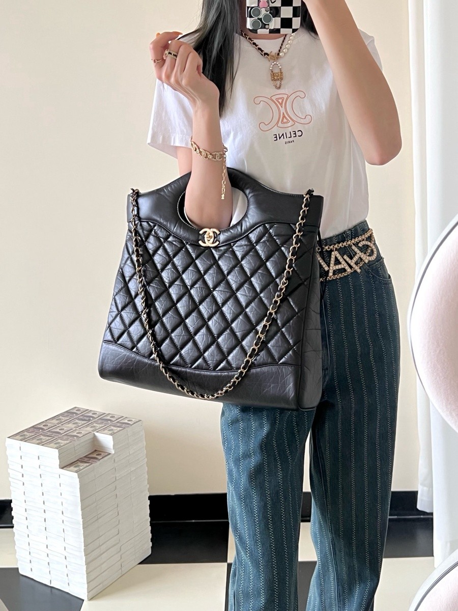 小香 23A 31Bag購物袋 黑色 大號_18