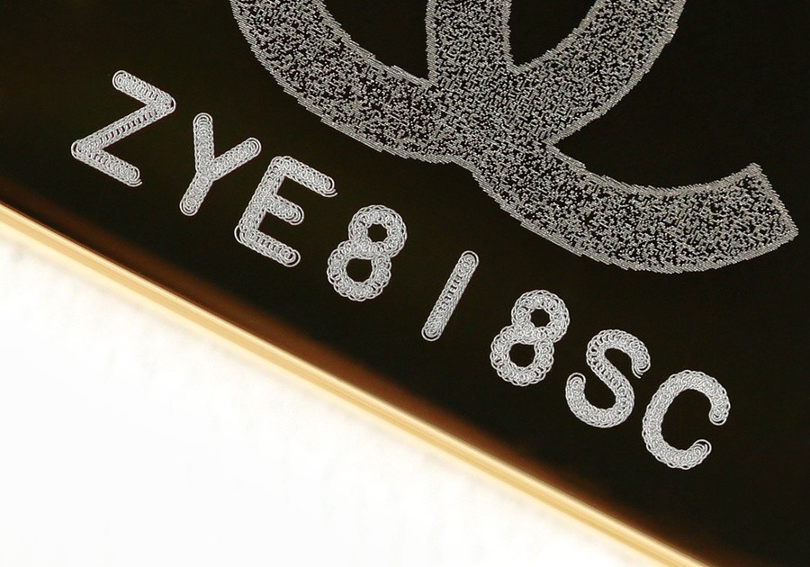 小香 23A 水鑽手提口蓋包 白色小號_16