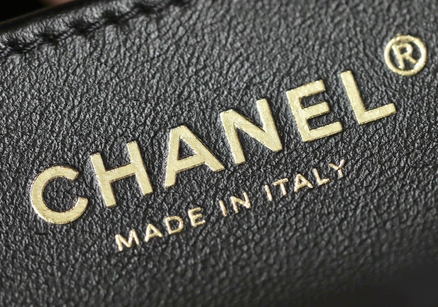 小香 23A 水鑽手提口蓋包 黑色小號_8