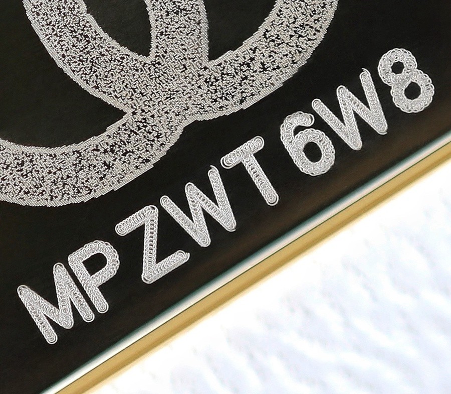 小香 23A 水鑽手提口蓋包 白色mini_15