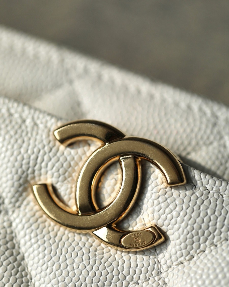 小香 22K秋冬 手提鏈條WOC 白色_12