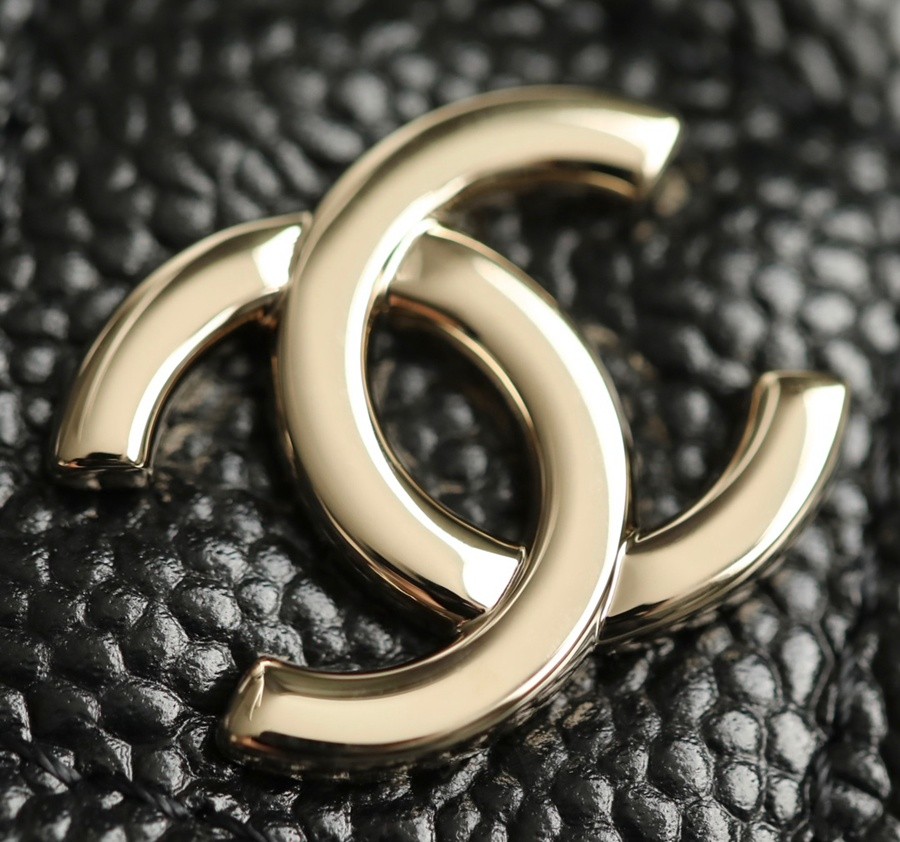 小香 23S春夏 蝴蝶結鏈條風琴錢包 黑色_10