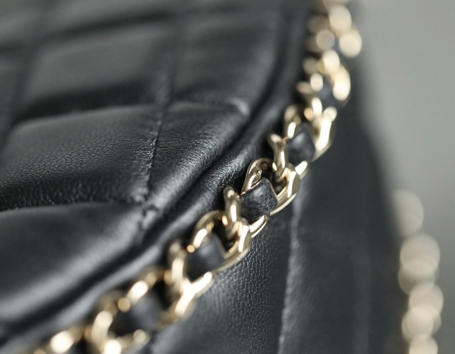 小香 23P春夏半月包/流浪Hobo 黑色 小號_13