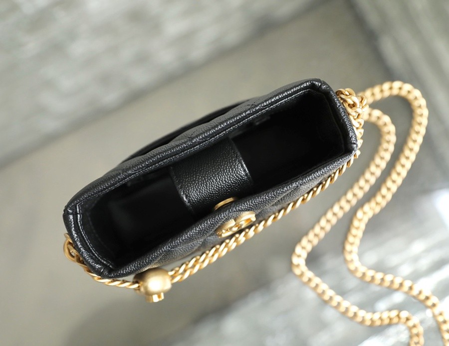 小香 23P系列 愛心扣Hobo流浪小號 黑色_5